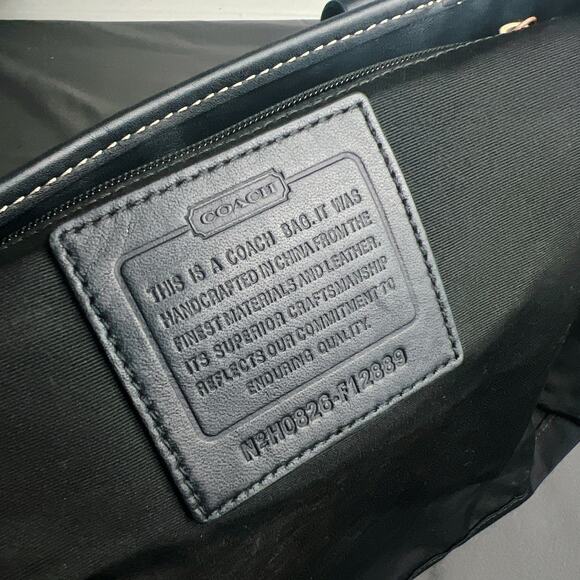 COACH Vintage Signature Large Legacy  Tote Bag F12889 - Picture 4 of 10